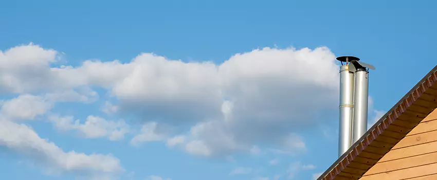 Chimney Metal Flue Installation in Olathe, Kansas