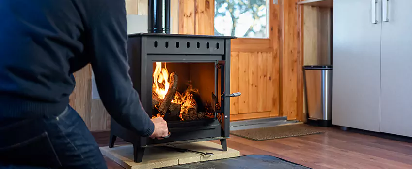 Open Hearth Wood Fireplace Installation in Olathe, KS